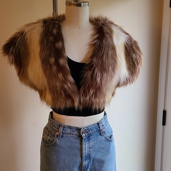 NWT Foxiedox Bambi Faux Fur Bolero - Picture 5 of 13